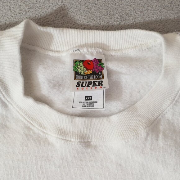 Denver Water World Vintage White Employee Crewneck (XXL) - Picture 8 of 11